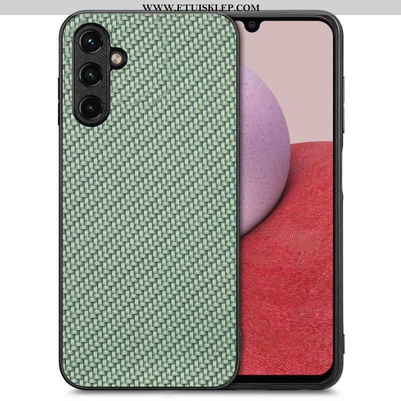 Etui do Samsung Galaxy A14 / A14 5G Klasyczne Włókno Węglowe